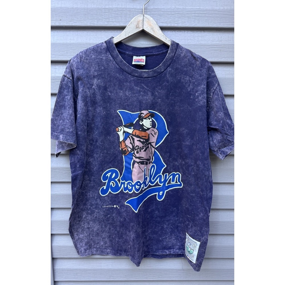 Vintage 90's Brooklyn LA Dodgers Shirt Cooperstown Collection MLB Size XL